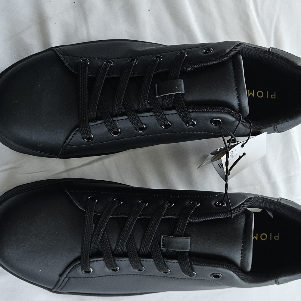 Piombo Men's Black Sneakers